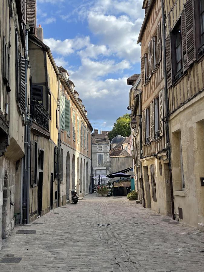 Appartement Le Paul Bert Auxerre Les Quais 2 Personnes Eksteriør bilde
