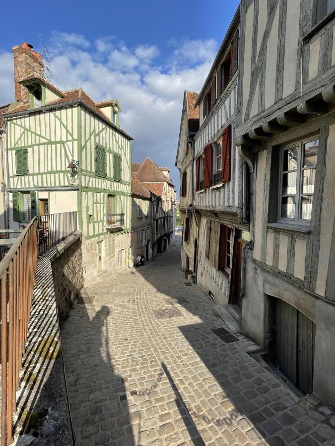 Appartement Le Paul Bert Auxerre Les Quais 2 Personnes Eksteriør bilde